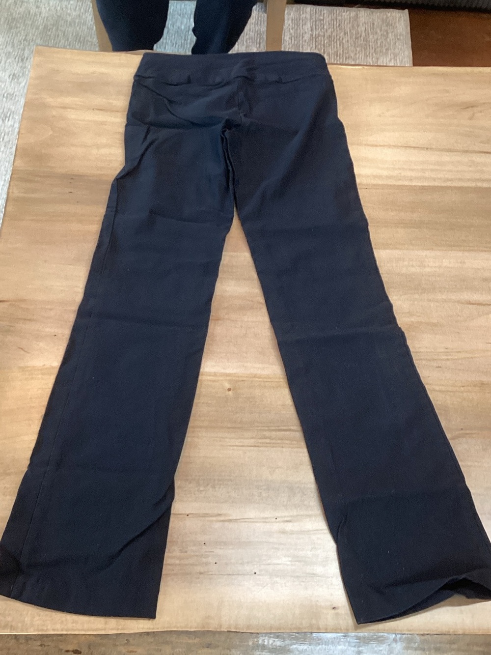Iz Byer Navy Wide-Leg Leggings